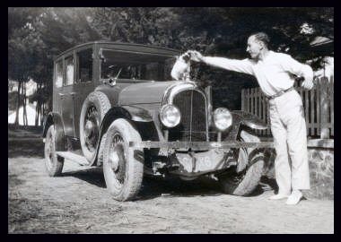 circa 1930 Citroen C-6 20 HP saloon, the car not the cat :-)