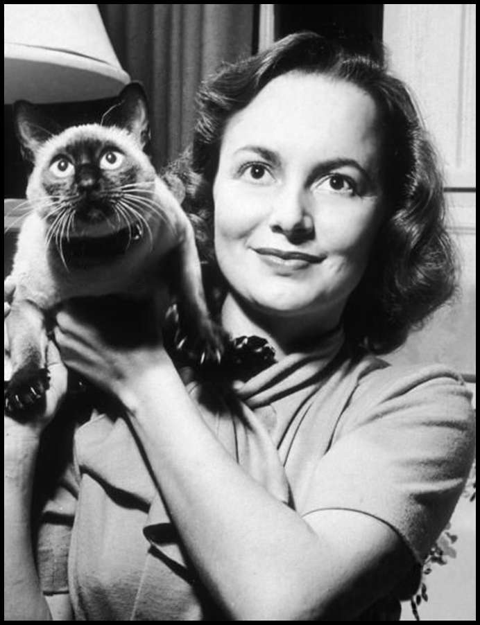 Olivia de Havilland Olivia with Chauncey