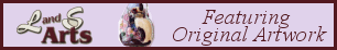 L and S Arts make some of the most beautiful beads that are works of art. I enjoy watching their auctions on eBay and seeing the new beauties they have created.